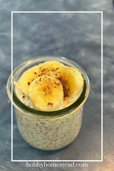 Banana Nut Chia Pudding You’ll Actually Crave