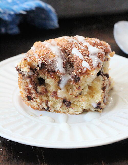 Pancake Mix Chocolate Chip Coffee Cake