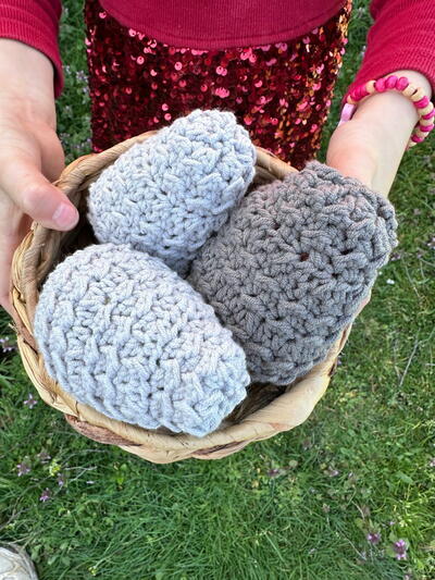 Cottage Texture Easter Egg