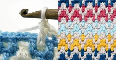 What Is Mosaic Crochet? Overlay Vs Inset Mosaic Crochet