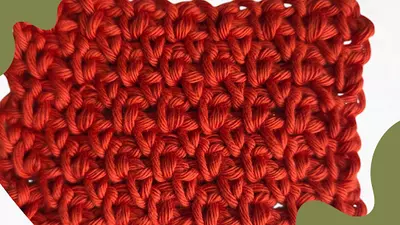 How To Crochet The Moss Stitch (linen Or Woven Stitch)
