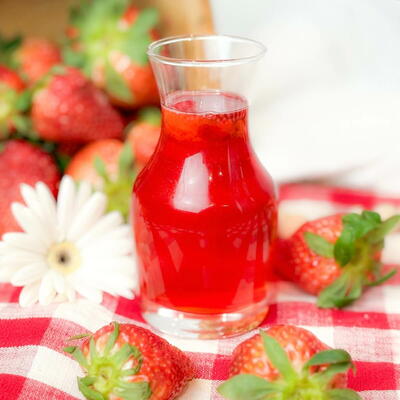 Strawberry Simple Syrup