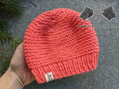Newborn Baby Beanie Pattern (variant 3)