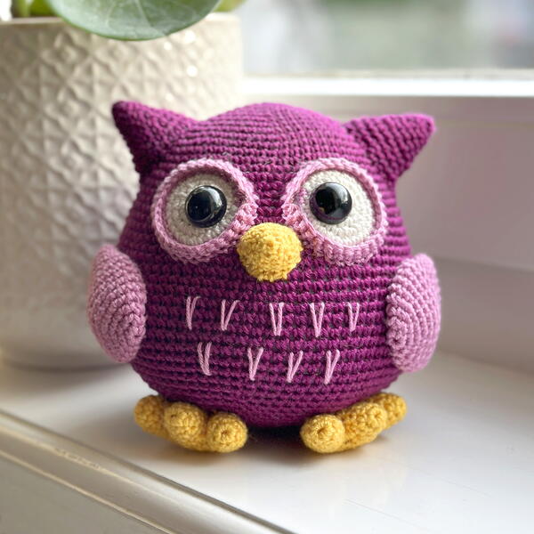 Hootie The Owl Amigurumi Crochet Pattern