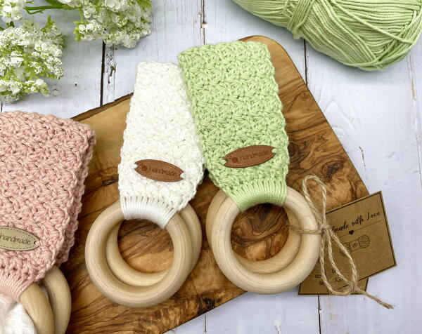 Easy Crochet Towel Holder Pattern | AllFreeCrochet.com
