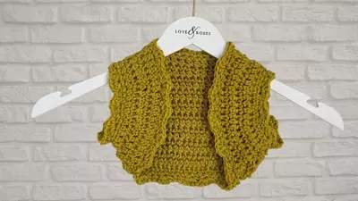 Mustard Crochet Bolero Pattern