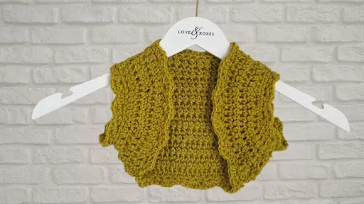 Mustard Crochet Bolero Pattern