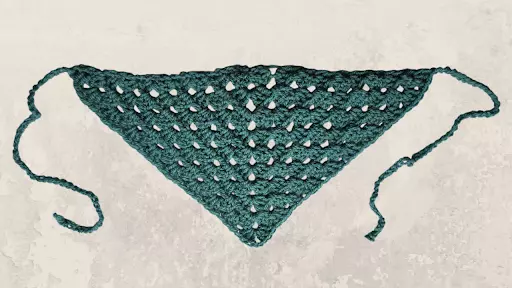 Easy Granny Triangle Bandana