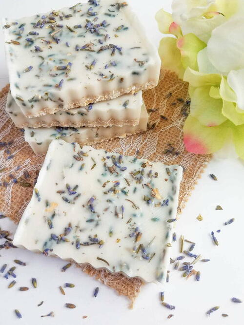 Lavender Oatmeal Soap Recipe
