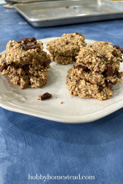Simple Banana Oatmeal Cookies Perfect For Snacking
