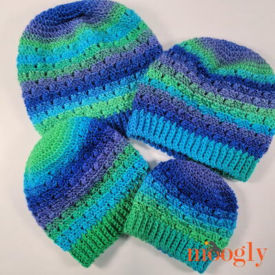 Wrap Stitch Crochet Hat