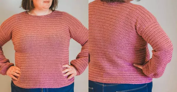Crochet Balloon Sleeve Sweater Pattern