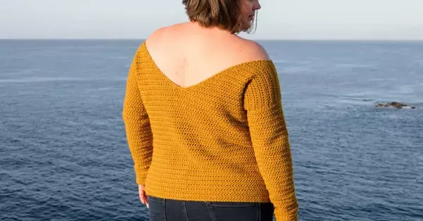 Crochet Off The Shoulder Sweater Pattern