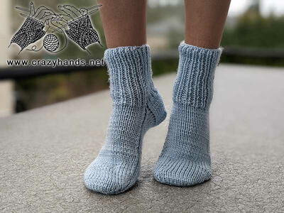 Flat Knit Classic Socks