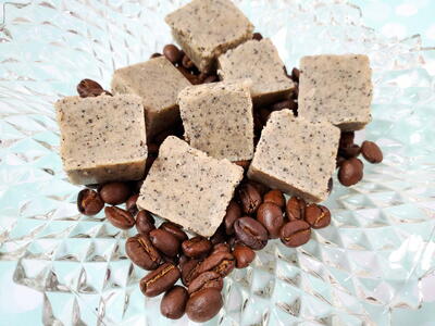 Easy Coffee Sugar Scrub Cubes