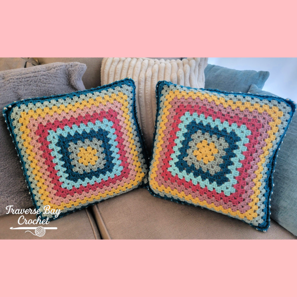 Beaded Granny Pillow