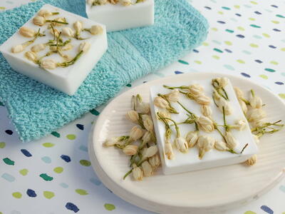 Jasmine Essential Oil Soap Recipe