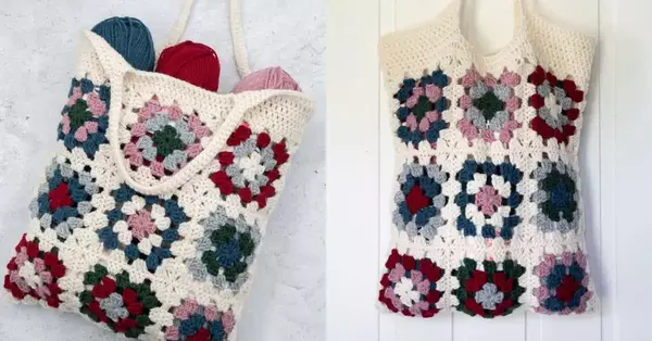 Granny Square Bag – Free Crochet Pattern