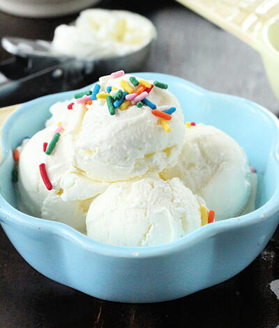 Two Ingredient Ice Cream