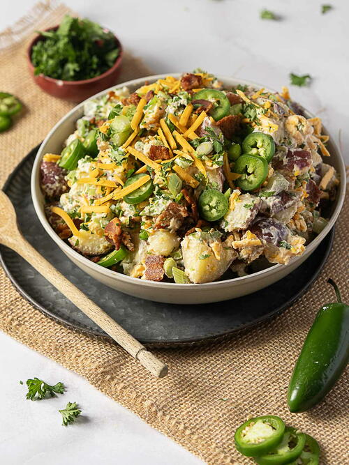 Jalepeno Popper Potato Salad