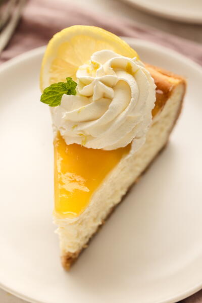 Lemon Curd Cheesecake