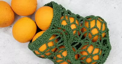 Lace Produce Bag Crochet Pattern