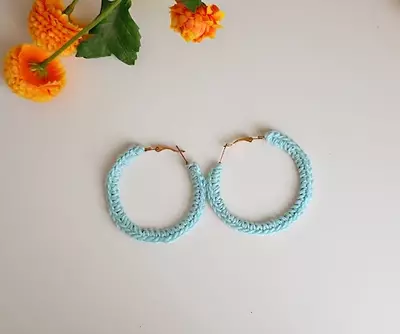 Diy Crochet Hoop