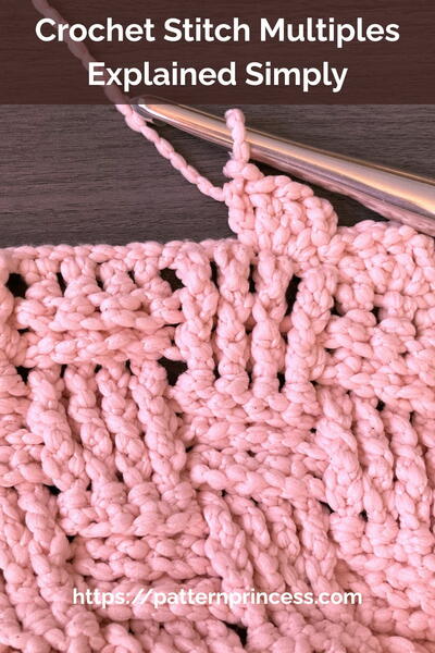 Crochet Stitch Multiples Explained Simply