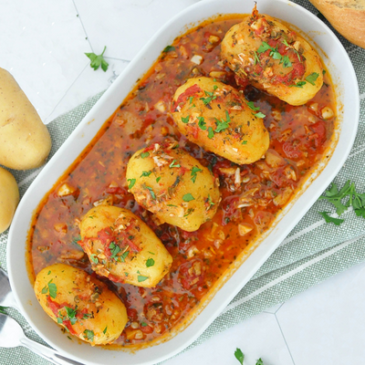 The Famous Marinated Potatoes From Granada Spain