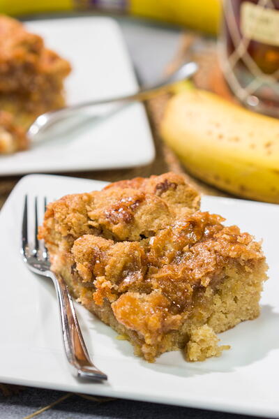 Bananas Foster Cake