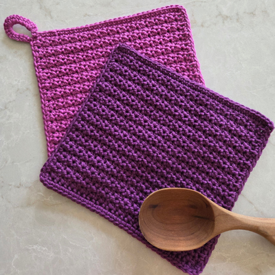 Mulberry Patch Dishcloth