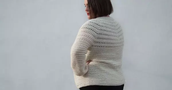 One Piece Crochet Cardigan Pattern