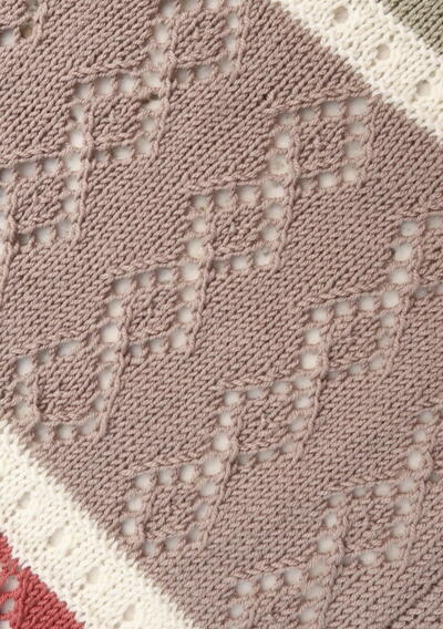 Openwork Diamond Lace Stitch