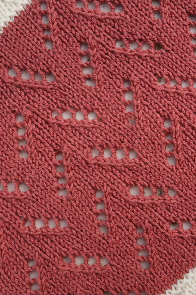 Vertical Zig Zag Lace Stitch | AllFreeKnitting.com