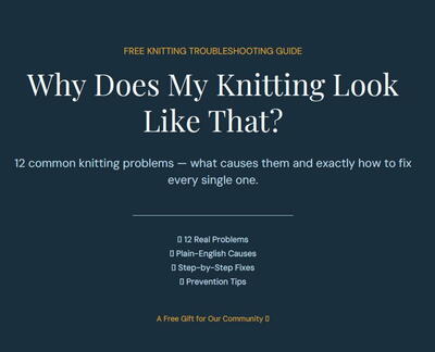 Knitting Troubleshooting Guide