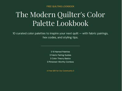 Modern Quilter's Color Palette Lookbook