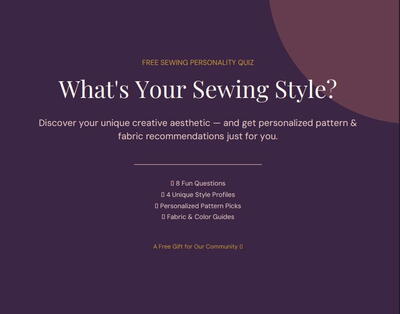 What's Your Sewing Style? Personality Quiz