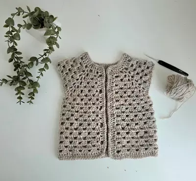 Baby Cardigan Vest