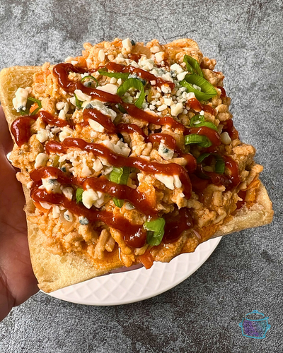 Slow Cooker Buffalo Chicken Sloppy Joes