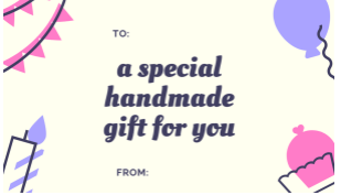 Handmade Gift Tag