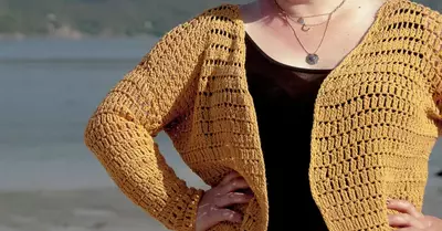 Crochet Summer Cardigan – Free Crochet Pattern