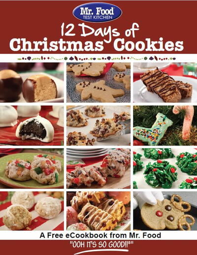 12 Days of Christmas Cookies: A Free eBook From Mr. Food
