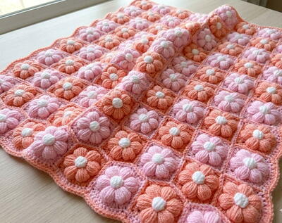 "no-holes" Solid Blanket  Cozy, Modern & Beginner-friendly