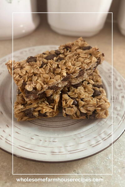 Sourdough Discard Granola Bars With Browned Butter