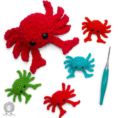 Claudio The No Sew Crochet Crab
