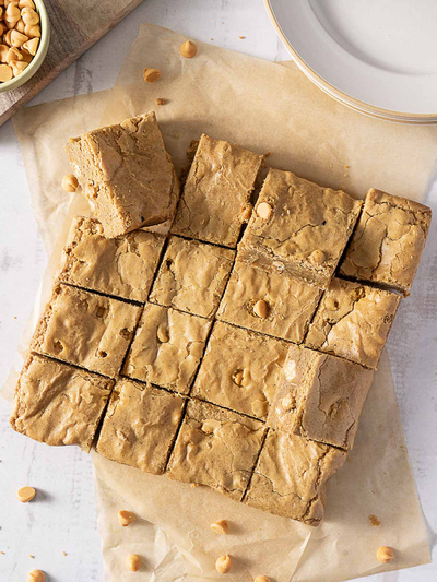 Gluten-free Blondies With Butterscotch