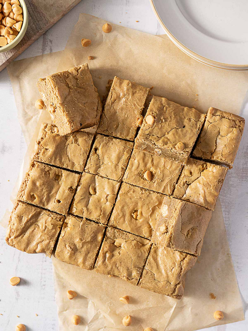 Gluten-free Blondies With Butterscotch