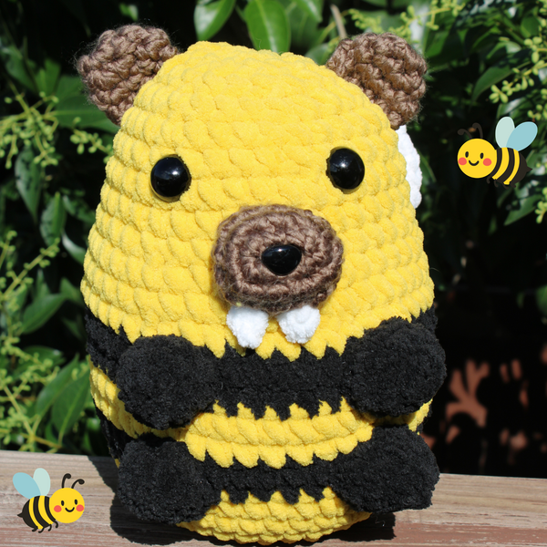 Bumble Beaver Amigurumi