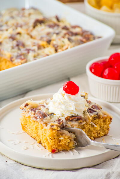 Fruit Cocktail Cake
