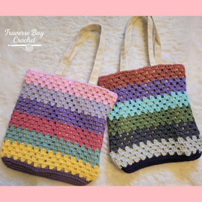 Granny Canvas Tote